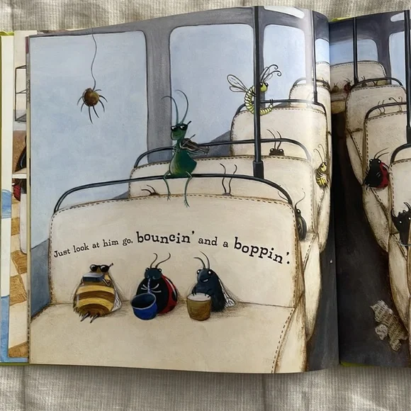 The Daddy Longlegs Blues by Mile Ornstein Hardcover Illustrated Book - Picture 6 of 7